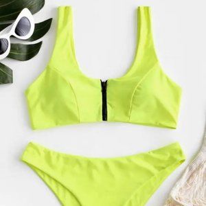 Neon Yellow/Green Bathing Suit